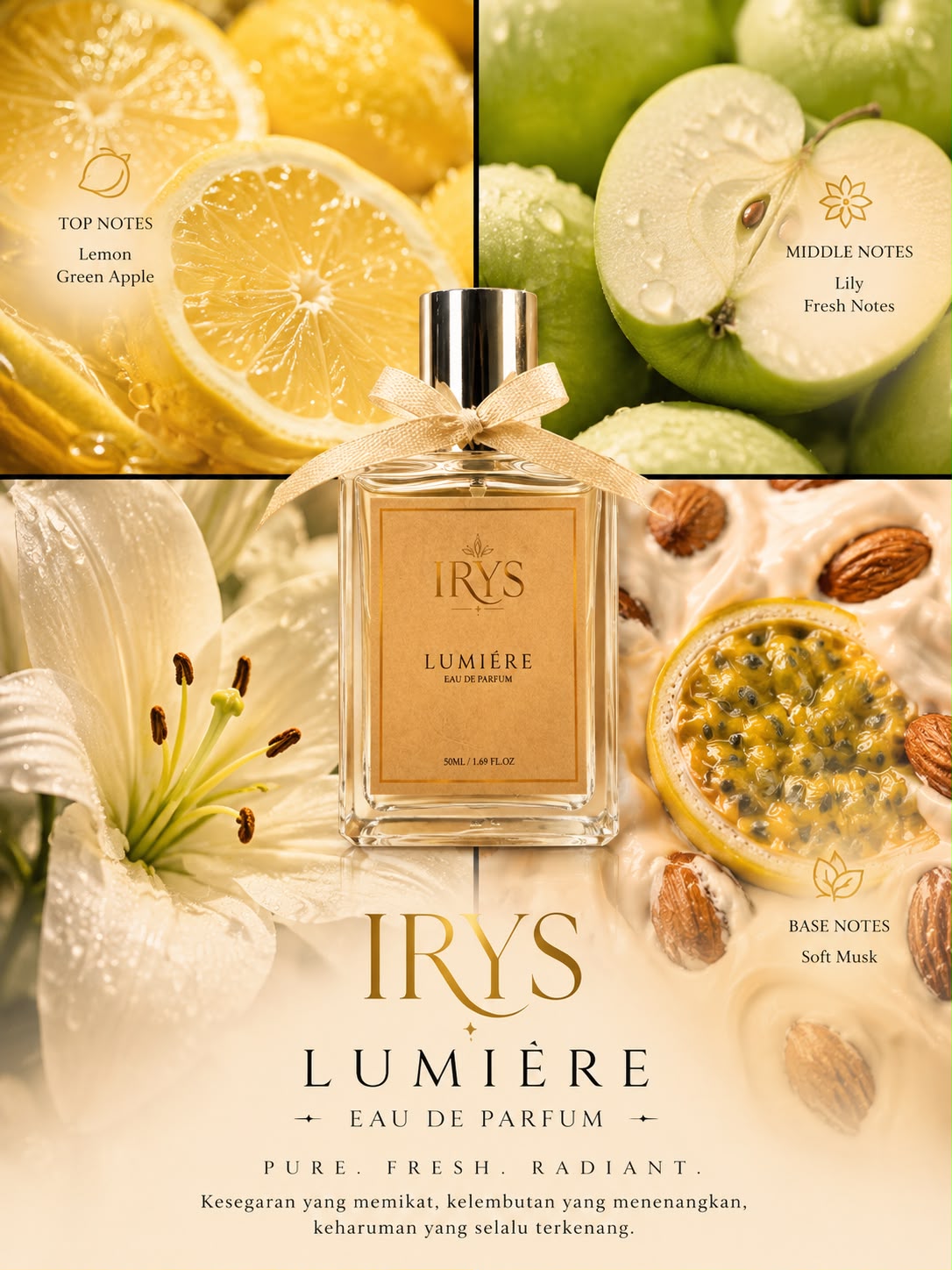 IRYS LUMIÈRE campaign