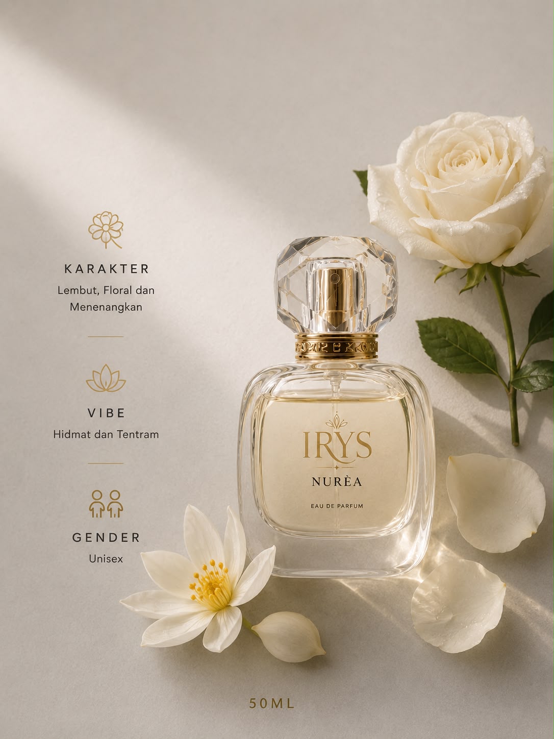 IRYS NURÉA Eau de Parfum 50ml - Gambar 6